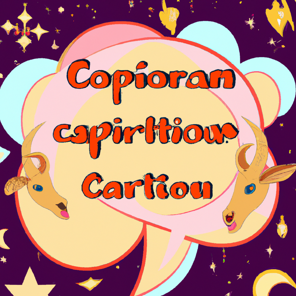 2. Cosmic ⁣Quirks: How I Turned⁢ Into a Talking‍ Capricorn!